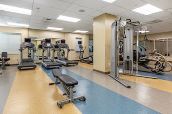 The broadview apartments in baltimore, maryland group fitness center